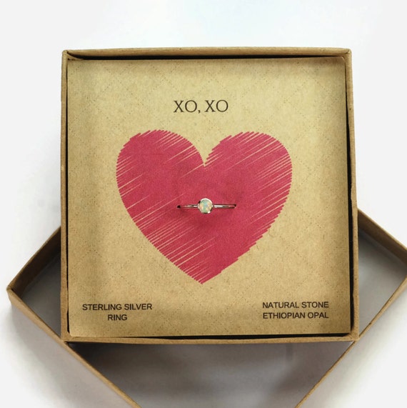 promise ring for her girlfriend gift girlfriend by StudAndStuff