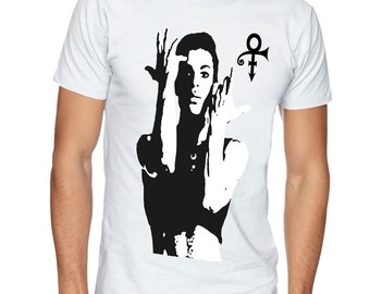 PRINCE t-shirt. Music t shirt. Mens tshirt. Gift for men. Music tee, Streetwear Fashion T-Shirts, apparel clothing by FET.tees.