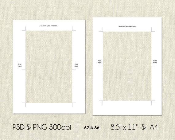 A6 Note Card Template a2 and a6 note card digital template psd and png formats A6 Note Card Template a2 and a6 note card digital template psd and png formats