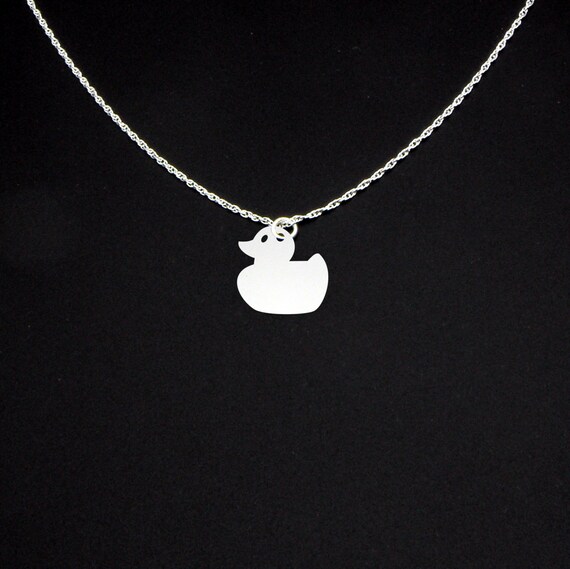 Duck Necklace Duck Jewelry Duck Gift Rubber Ducky