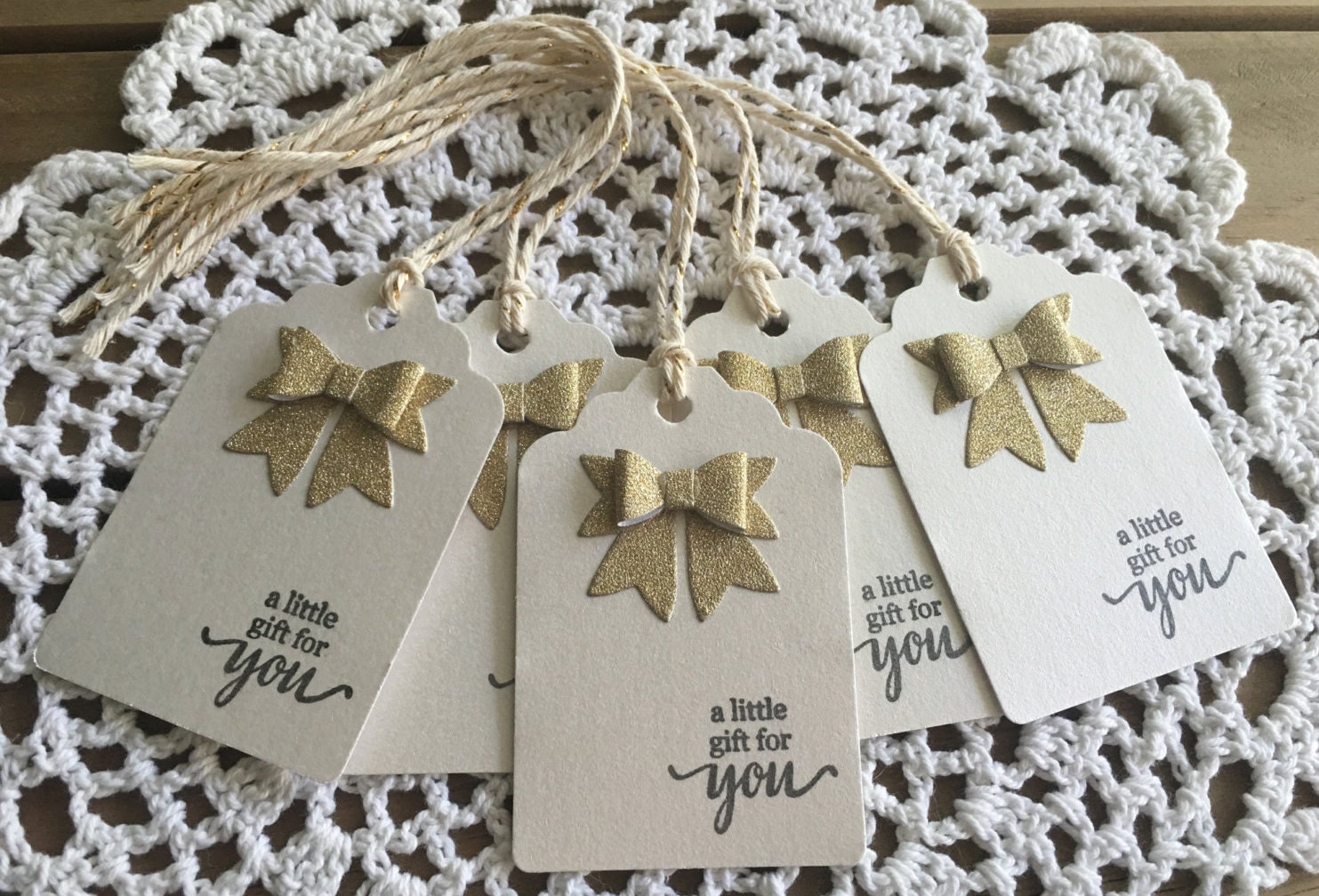 handmade-gift-tags-set-of-5-mini-gold-or-silver-by-thepapertrails