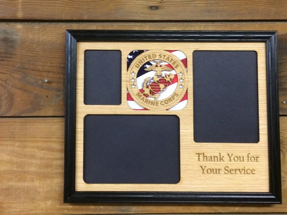 11x14 US Marine Corps Picture Frame Military by legacyimages