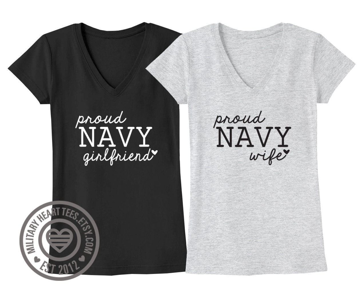 Custom Proud Navy Tshirt Navy Wife Shirt Navy Girlfriend 8101