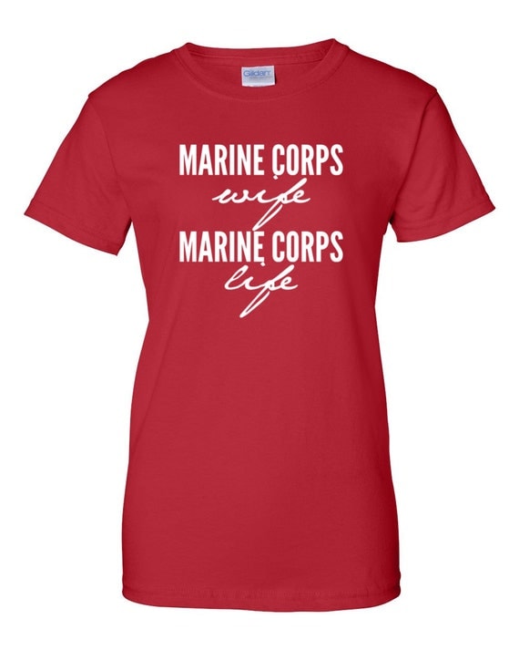 marine corps wife shirts