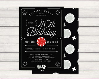 30th birthday casino party sayings