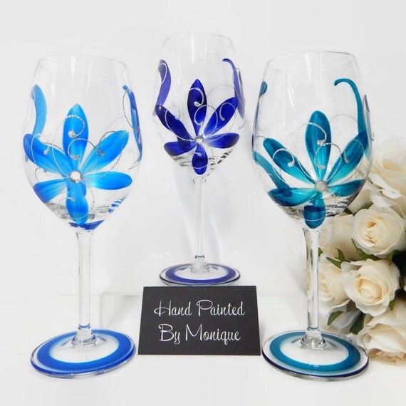 items similar to 3 personalised celebration wine glasses items similar to 3 personalised celebration wine glasses