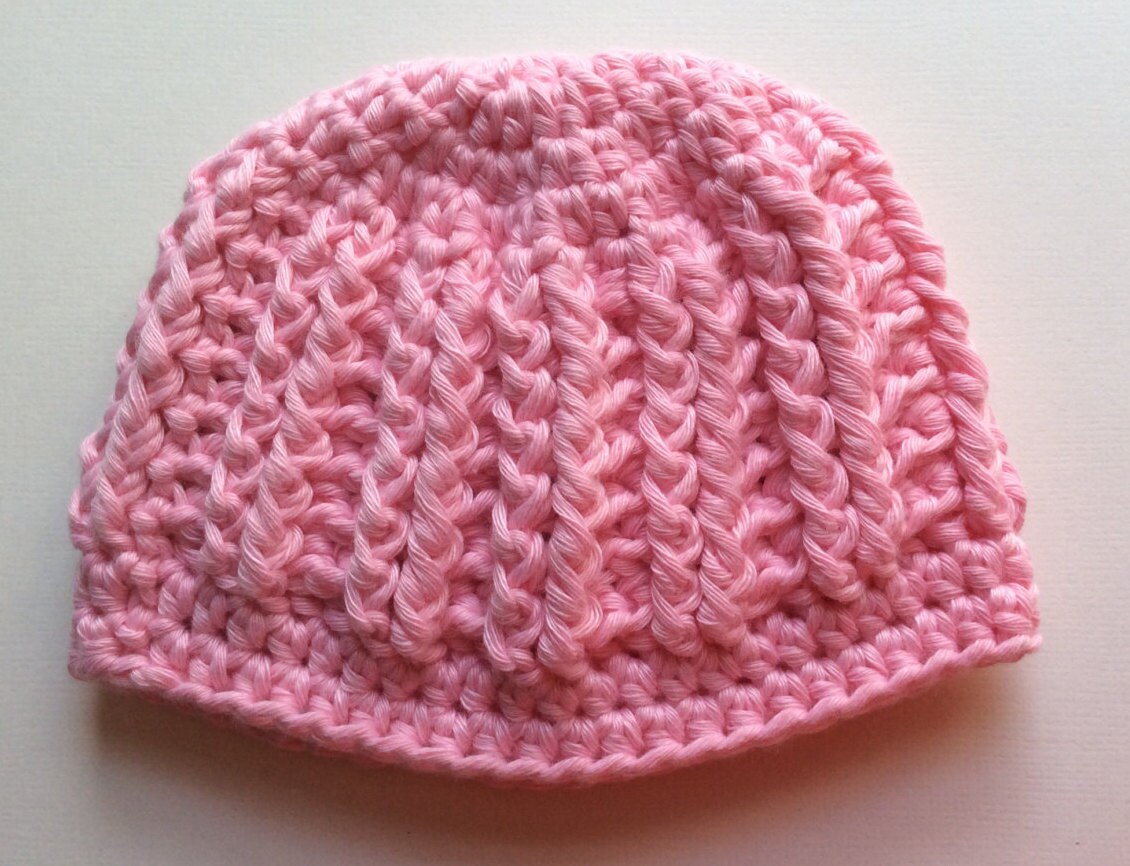 Preemie Hat Crochet Newborn Hospital Cap by Crochet2Cherish4You