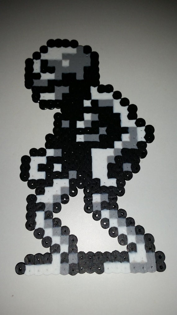 Skeleton From Castlevania Perler Pixel Art By Mylovenelram On Etsy