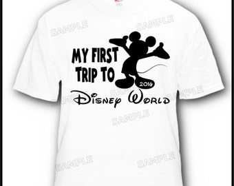 disney first visit shirt