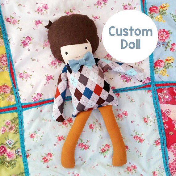 CREATE YOUR OWN Handmade Doll You design your own doll by BlueJInk