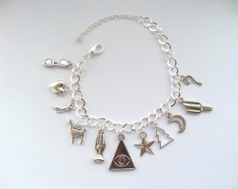 Gravity Falls Charm Bracelet