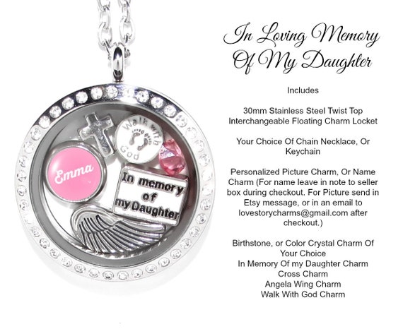 In Loving Memory of My Daughter Customized by LoveStoryCharms