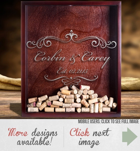 Etched Glass Shadow Box