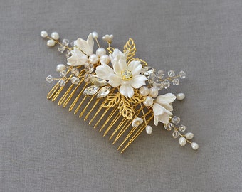 Fleur | Bridal Comb, Wedding headpiece, Bridal Headpiece, Wedding Comb,