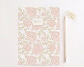 Peony Personalized Notebook Cahier Journal