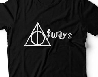 Harry Potter Always Deathly Hallows T Shirt