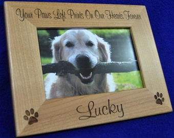 Pet Loss Frame ~ Dog Frame ~ Pet Loss Gift ~ Engraved Frame ~ Loss Of Pet Frame ~ Loss Of Cat Gift ~ Pet Picture Frame ~ Gift For Pet Loss ~