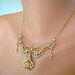 Turquoise Necklace, Pearl Choker, Wedding Necklace, Turquoise and Pearl, Vintage Bridal, Seed Pearl, Bridal Jewelry, Edwardian Style, Deco