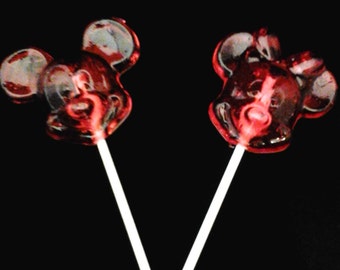 12 Mickey Mouse lollipops
