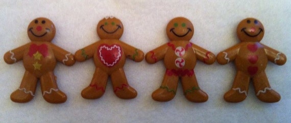 christmas gingerbread man soft toy