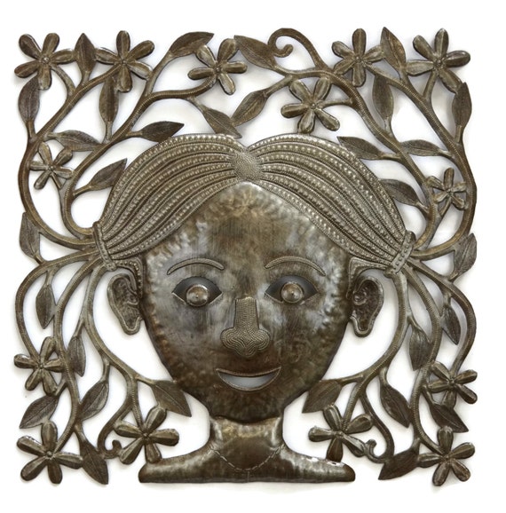 Haiti Steel Drum Art Garden in My Mind Indoor & Outdoor