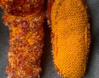 Woman slippers / slippers woman / knitted slippers