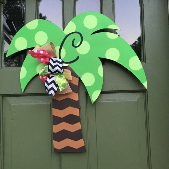 Palm Tree Door Hanger