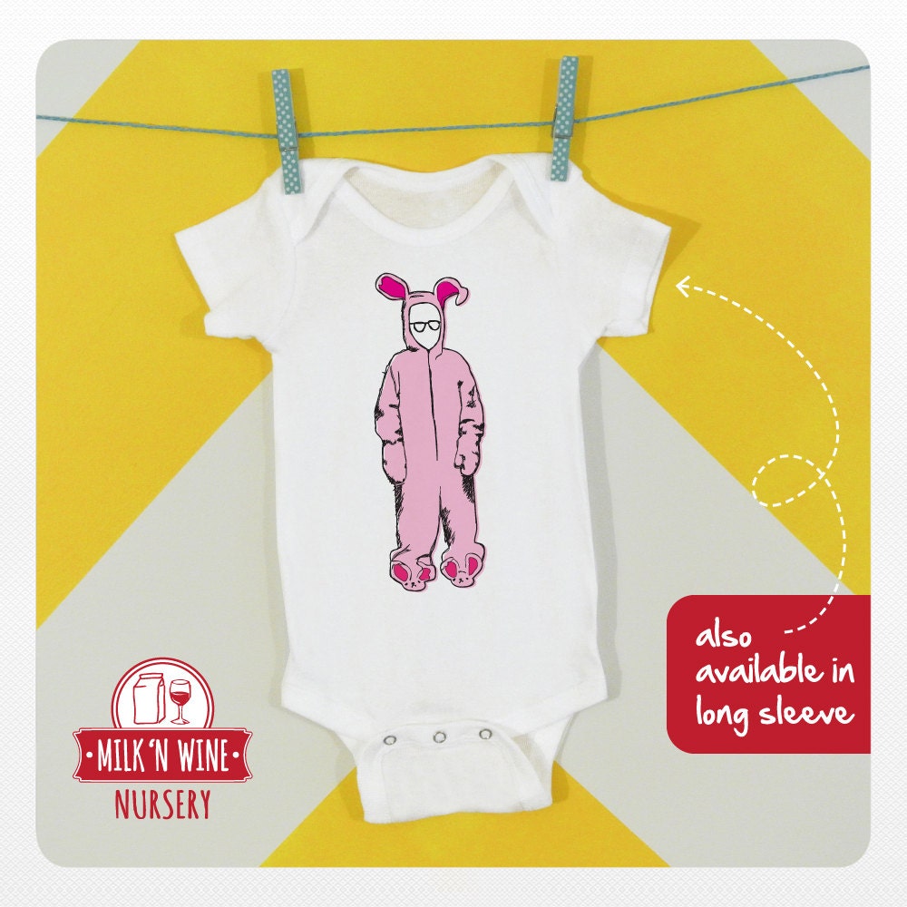 Christmas Story Bunny Suit Baby Onesie® bodysuit romper