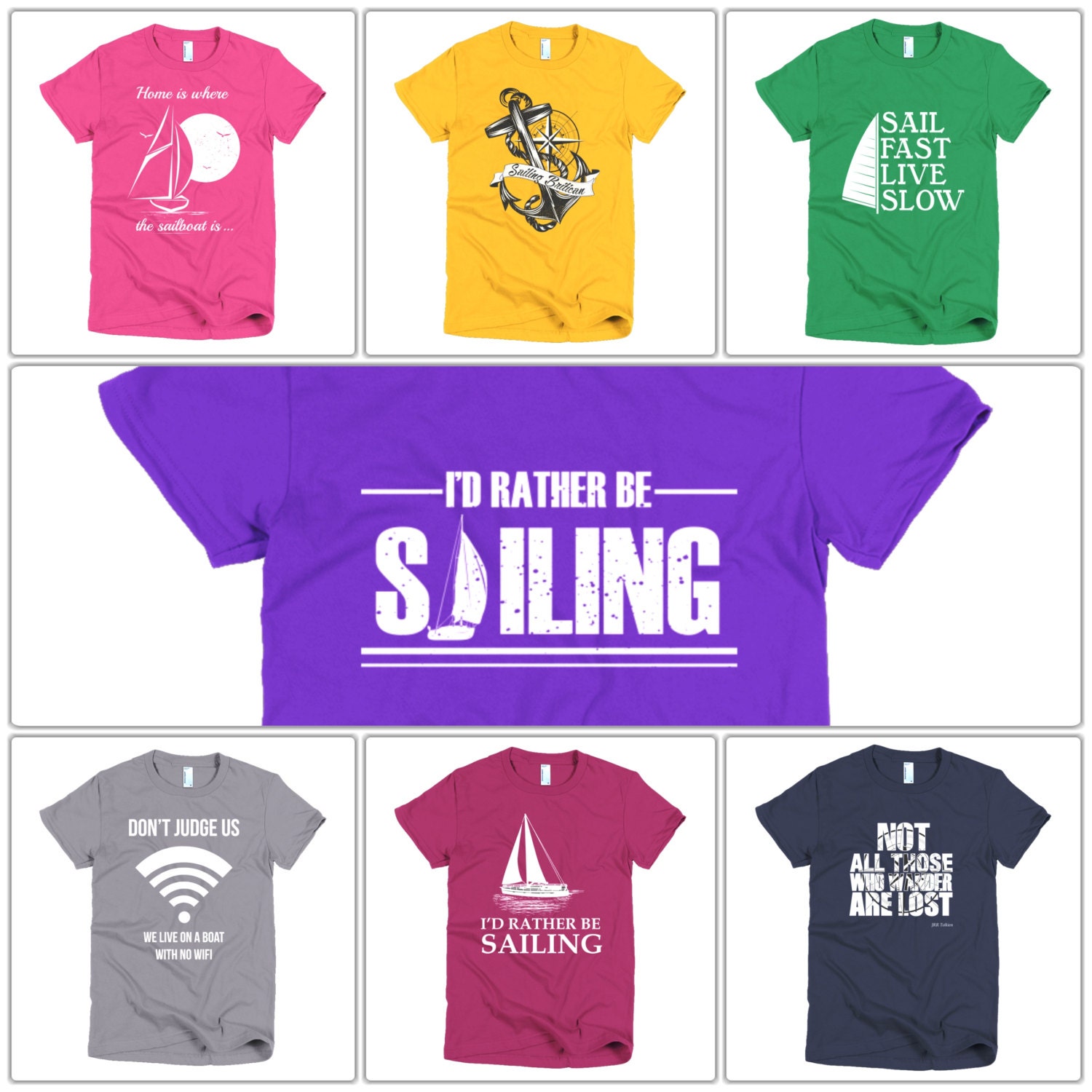 Sailboat Linen Shirt