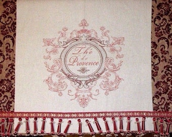 Custom Made Large French Country Script by Italianartcaststone