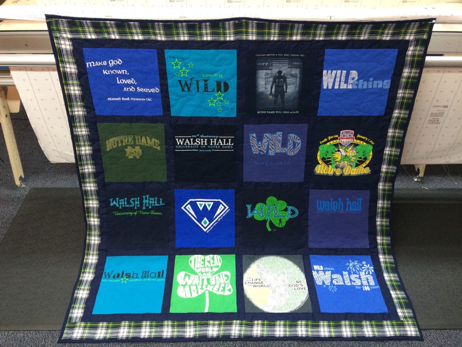 t shirt quilt with sashing