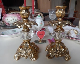 ORNATE CANDLE HOLDERS