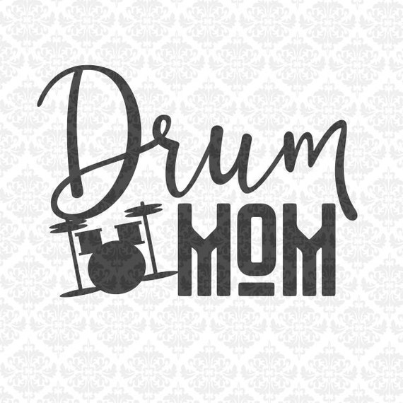 Download Drummer Percussion Mom Marching Band SVG DXF STUDIO ai eps png