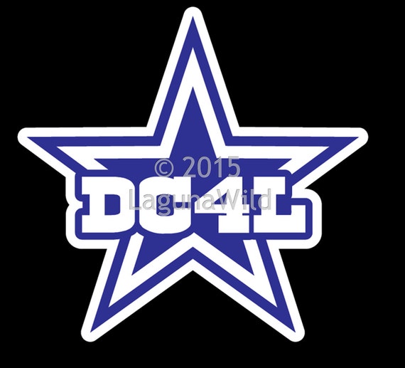 DALLAS COWBOYS for life DC4L decal for your car by LagunaWild