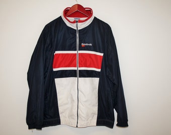 veste reebok classic rouge