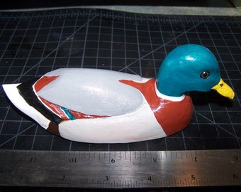 Mallard Drake Miniature Decoy