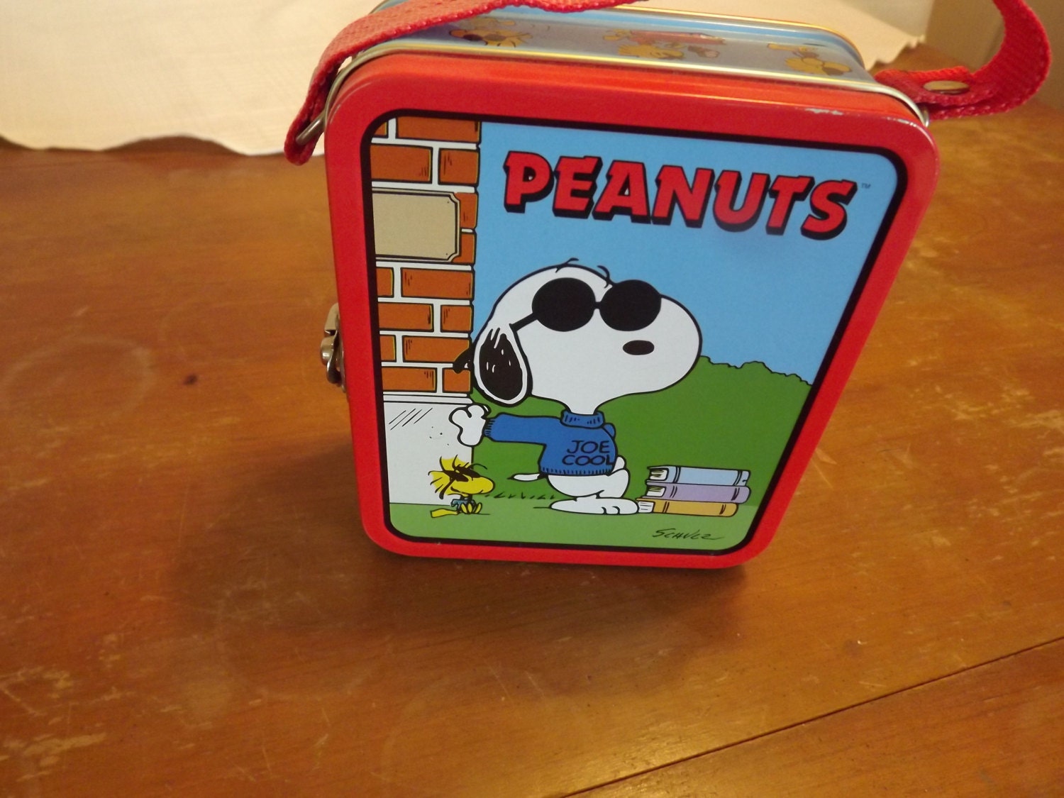 Peanuts Snoopy Small Lunch Box by KsBitsandPieces on Etsy