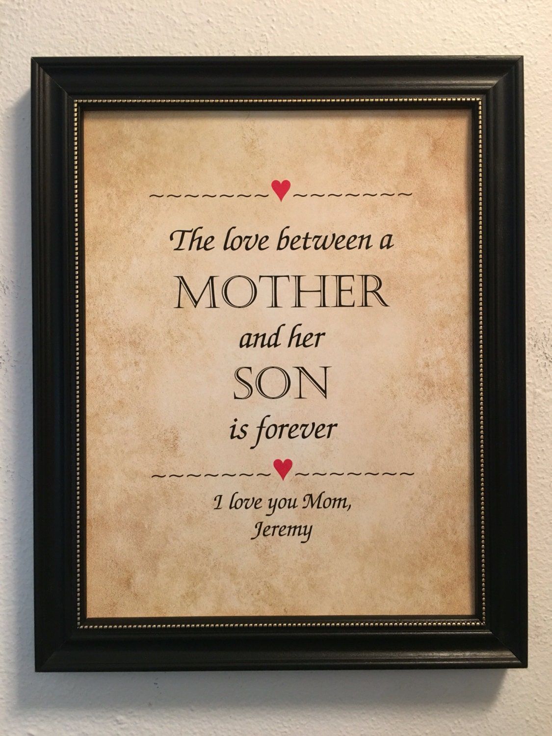 Gift For Mom From Son Mother s Day Gift Personalized