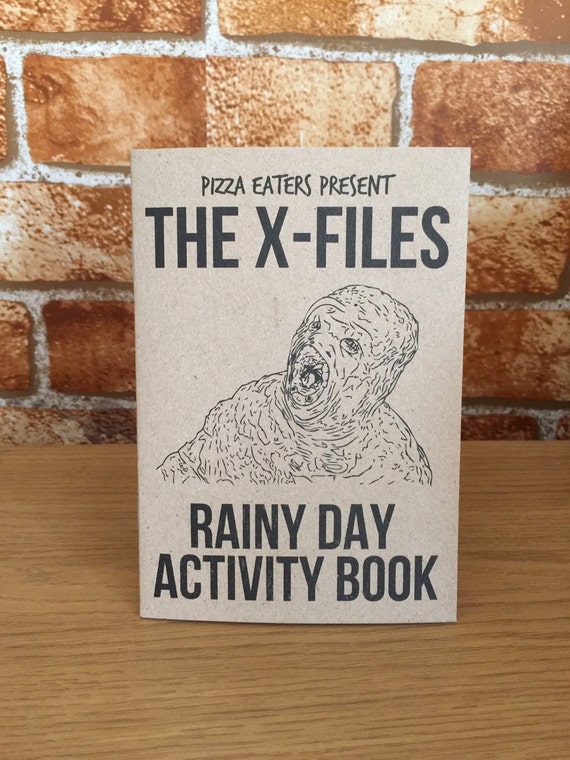 Download The X-Files Rainy Day Colouring & Activity Book by PizzaEaters