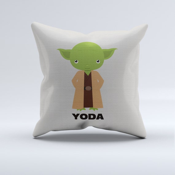 yoda throw pillow star wars throw pillow starwars throw