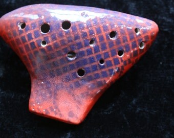 Alto C double ocarina