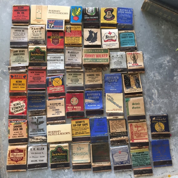 matchbook cover collection