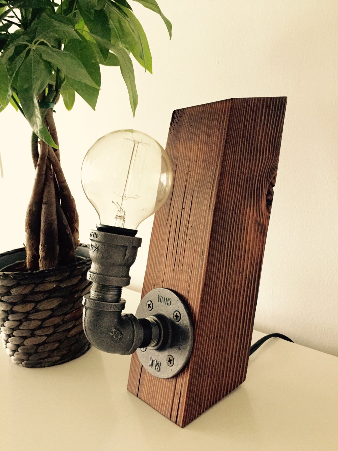 Industrial/Modern/Rustic Table Lamp Desk Lamp Handmade