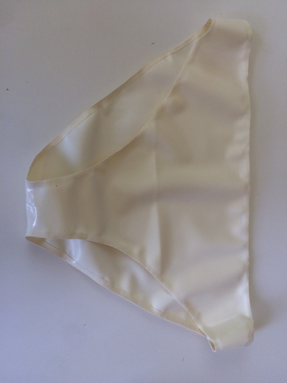White latex panties by LickyLinn on Etsy