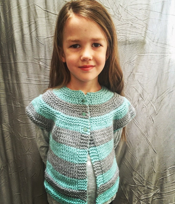 Items similar to Baby toddler shrug sweater top short sleeve on Etsy