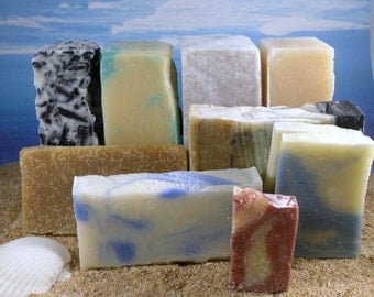 Soap Grab Bag / Natural Soap Ends, Soap Sale, Soap Set, Soap Sampler, Bundle, Soap Variety Pack, Soap Assortment, Surprise Soap