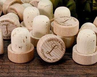 Wedding Favors, Personalized Wine Stoppers Bulk, Custom Wine Stopper, Engraved Wood Wine Stoppers, Customized Wine Cork, Wine Wedding Gift