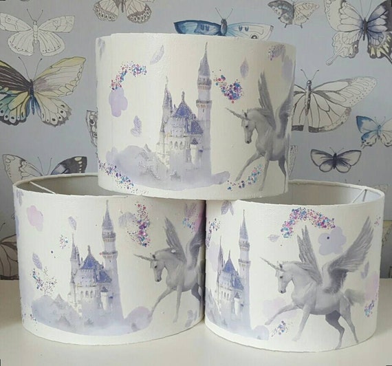 Unicorn light shade unicorn lamp shade unicorn decor