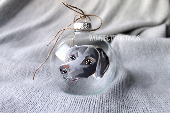 Custom hand painted pet ornaments pet by PAWfectPaintings on Etsy