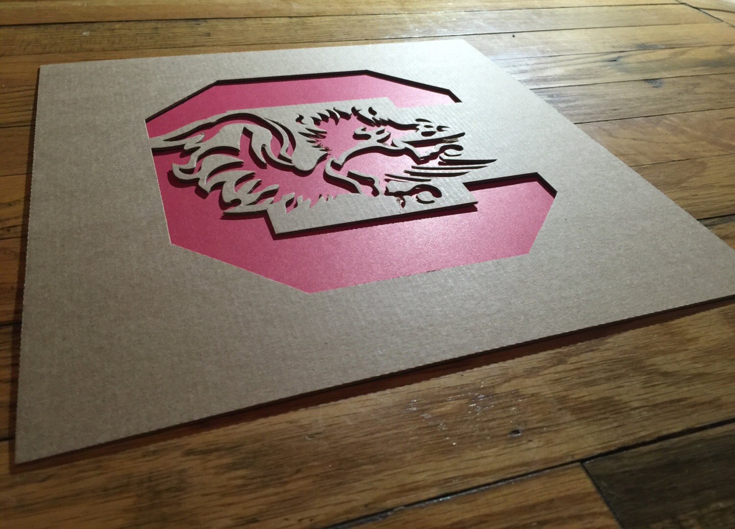 South Carolina Gamecocks Stencil